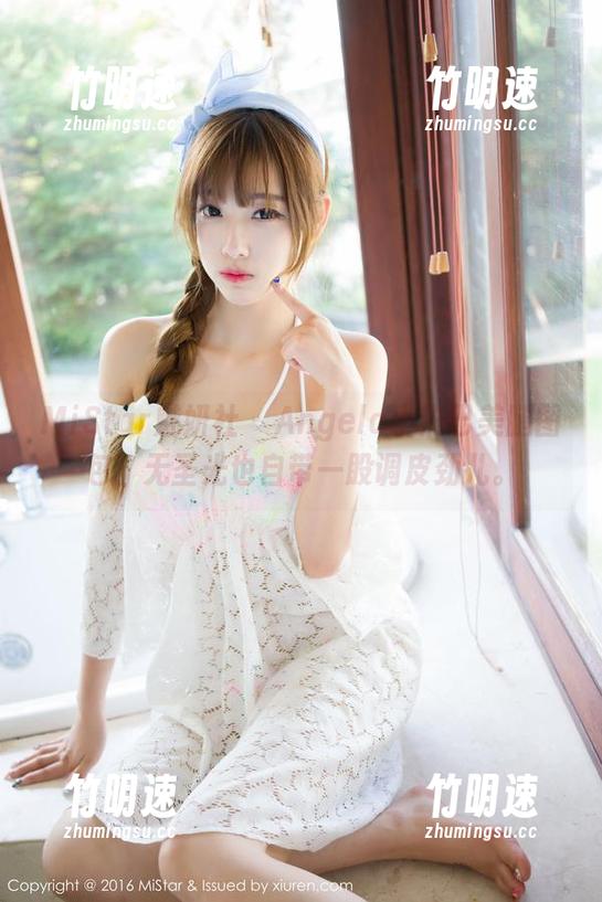 MiStar魅妍社 - Angela小热巴美腿图包，无圣光也自带一股调皮劲儿。