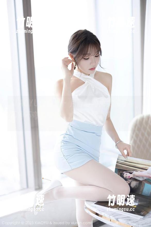 XIAOYU语画界 - 月音瞳的兔女郎写真，不得不夸的美图，心里默默为这画面点赞。