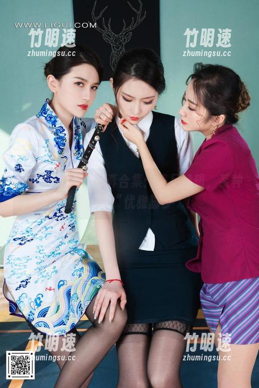 丽柜 - 心心的写真合集：美足特辑，某种意义上的“优雅脚步”！