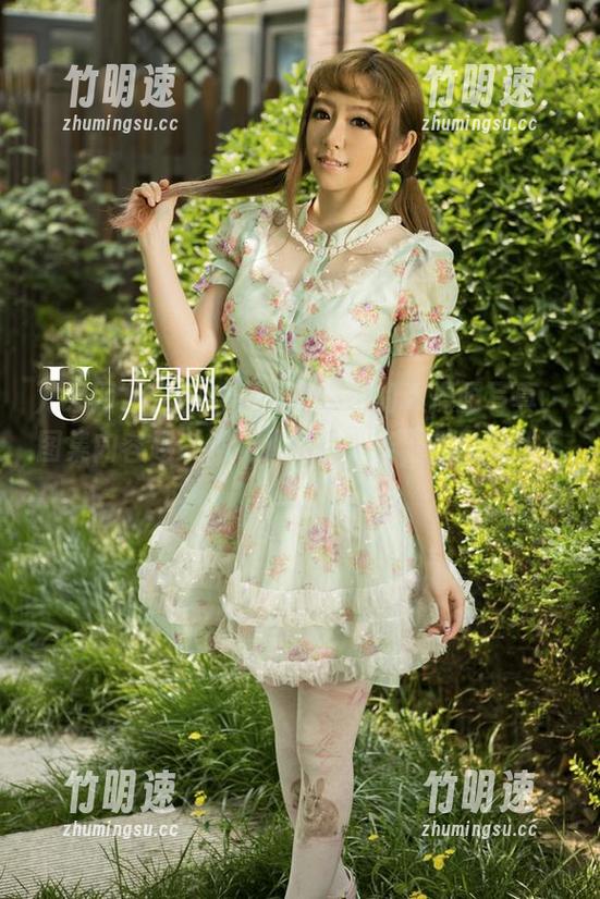 尤果网 - 这颜这姿，萌琪琪的体操服写真，图集内容越来越让人侧目，诶，你也看到了吧？