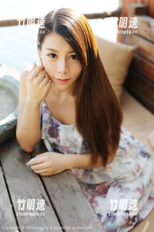 美媛馆 - 纯白写真集：温心怡，极简让人心醉。