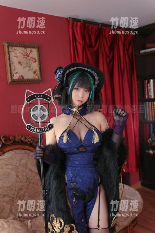魅瞳meroko的写真：无聊到极致的碧蓝航线小姐姐，干劲在哪儿呢？